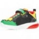 Deportivas con luz para niño GEOX Ciberdron Bowser J55LBE GREEN_RED