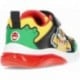 Deportivas con luz para niño GEOX Ciberdron Bowser J55LBE GREEN_RED