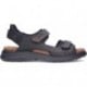 Sandalias para hombre FLUCHOS Kairo F1773 NEGRO
