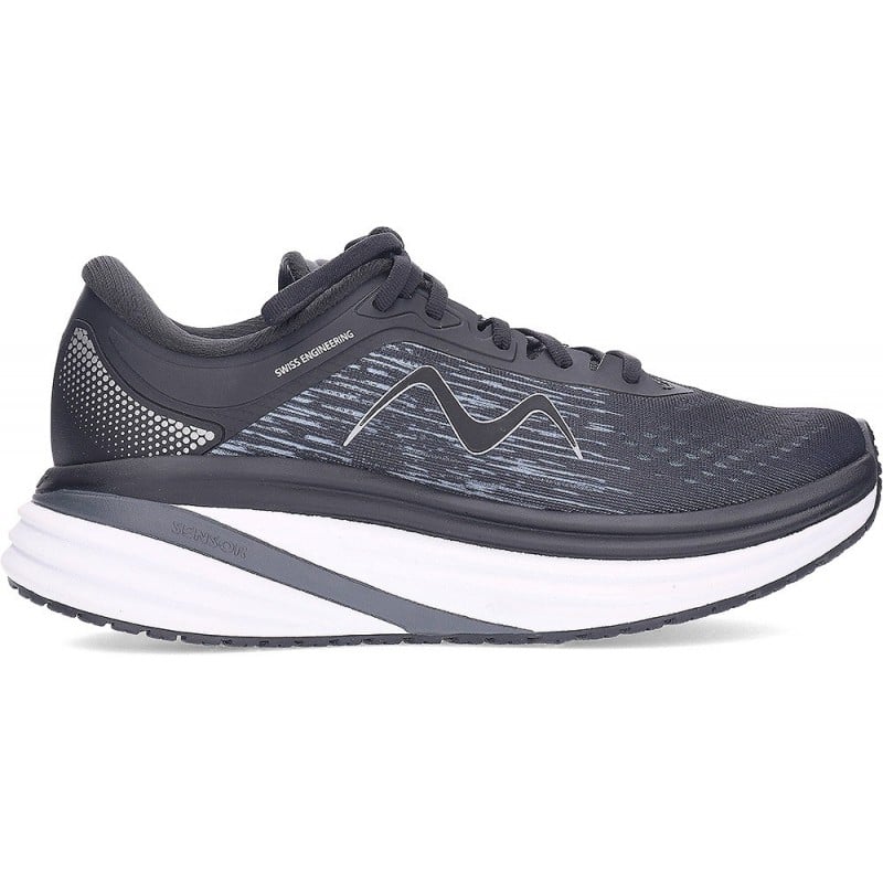 Deportivas MBT Run 703325 M-3000 Lace Up DARK_BLACK
