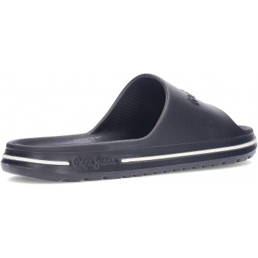 Chanclas para hombre PEPE JEANS Beach Slide PMS70159 BLACK