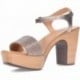 Sandalias con tacón PEDRO MIRALLES Estella 15425 ORO_ROSA