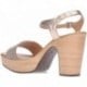 Sandalias con tacón PEDRO MIRALLES Estella 15425 ORO_ROSA