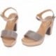 Sandalias con tacón PEDRO MIRALLES Estella 15425 ORO_ROSA