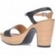 Sandalias con tacón PEDRO MIRALLES Estella 15425 NEGRO