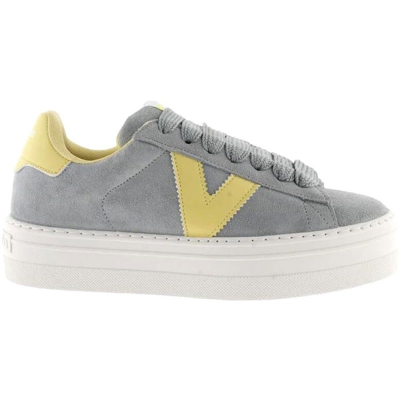 Deportiva para mujer Victoria 1092175 Barcelona Serraje AZUL