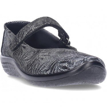 Bailarinas mujer ARCOPEDICO Estrela 4826 BLACK_BLACK