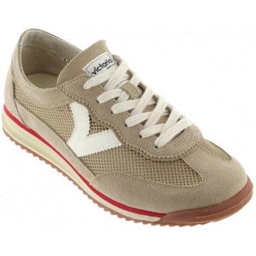 Deportivas para mujer Victoria 1158105 Saturno Serraje BEIGE