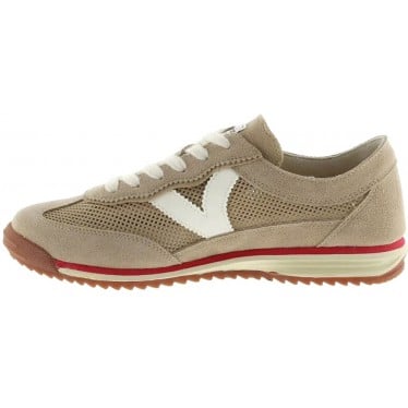 Deportivas para mujer Victoria 1158105 Saturno Serraje BEIGE