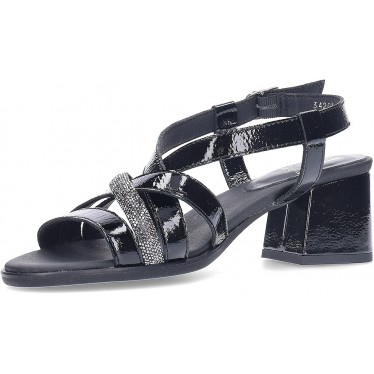 Sandalia con tacón CALLAGHAN Kimy 34203 NEGRO