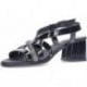 Sandalia con tacón CALLAGHAN Kimy 34203 NEGRO