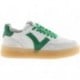 Deportivas para mujer Victoria 1257129 Seul efecto piel VERDE