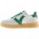 Deportivas para mujer Victoria 1257129 Seul efecto piel VERDE