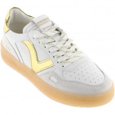 Deportiva para mujer Victoria 1257130 Seul efecto piel ORO