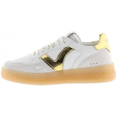 Deportiva para mujer Victoria 1257130 Seul efecto piel ORO