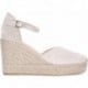 Sandalias de mujer KANNA 25KV22055 MARFIL