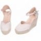 Sandalias de mujer KANNA 25KV22055 MARFIL