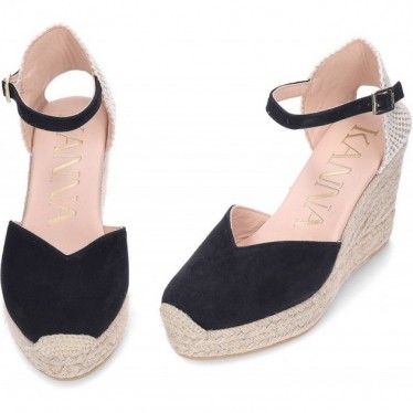 Sandalias de mujer KANNA 25KV22055 NEGRO