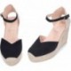 Sandalias de mujer KANNA 25KV22055 NEGRO