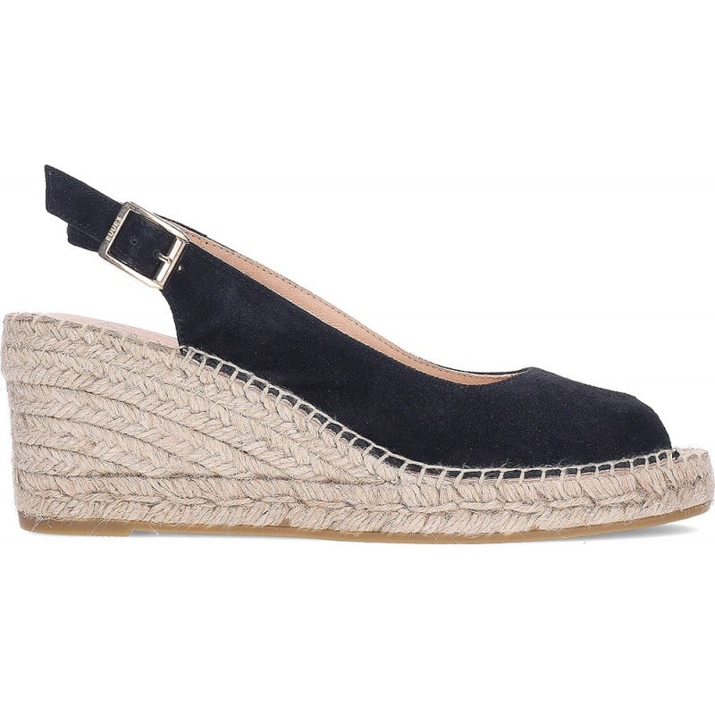 Sandalias de piel KANNA 25KV0705 NEGRO