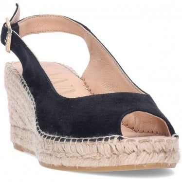 Sandalias de piel KANNA 25KV0705 NEGRO