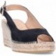 Sandalias de piel KANNA 25KV0705 NEGRO