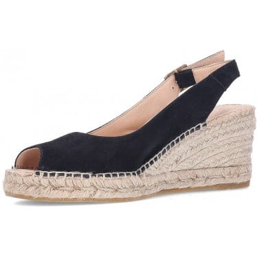 Sandalias de piel KANNA 25KV0705 NEGRO