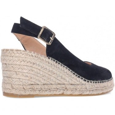 Sandalias de piel KANNA 25KV0705 NEGRO