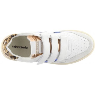 Deportivas para mujer Victoria 1257134 Seul Animal print AZUL