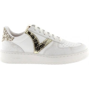 SNEAKERS VICTORIA MADRID CRAQUELADO 1258233 PLATINO