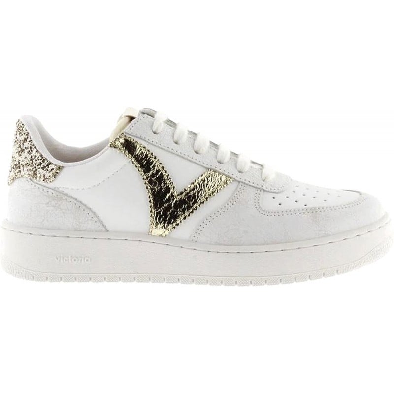 SNEAKERS VICTORIA MADRID CRAQUELADO 1258233 PLATINO