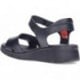 Sandalias de mujer PEPE SAENZ PS10491 NEGRO