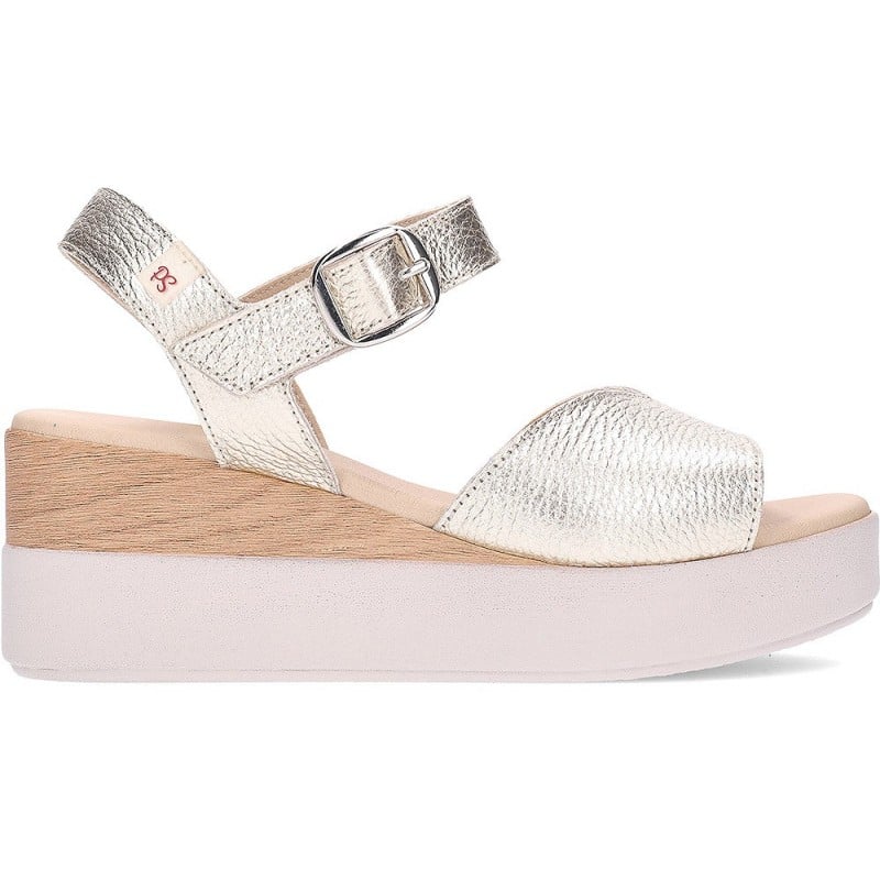 Sandalias para mujer PEPE SAENZ PS11440 PLATINO