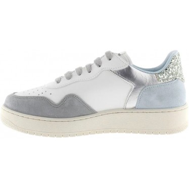 Deportiva para mujer Victoria 1258263 Madrid Glitter CELESTE