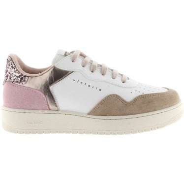 Deportiva para mujer Victoria 1258263 Madrid Glitter ROSA