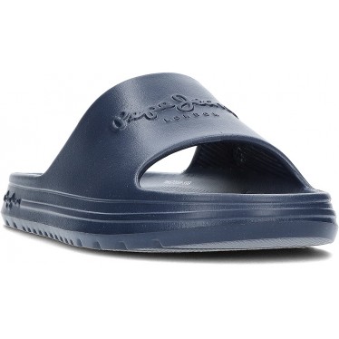 CHANCLA PEPE JEANS BEACH SLIDE PMS70159 AZUL