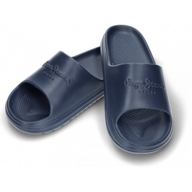 CHANCLA PEPE JEANS BEACH SLIDE PMS70159 AZUL