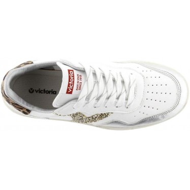 Deportiva para mujer Victoria 1258265 Madrid Metalizado PLATA