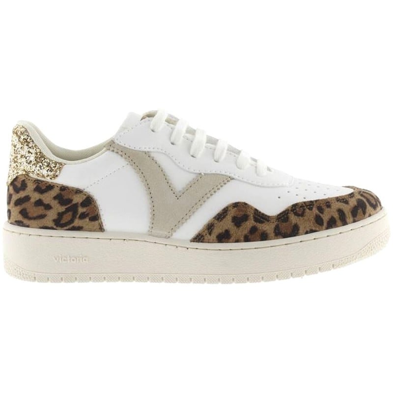 Deportiva para mujer Victoria 1258266 Madrid Serraje LEOPARDO
