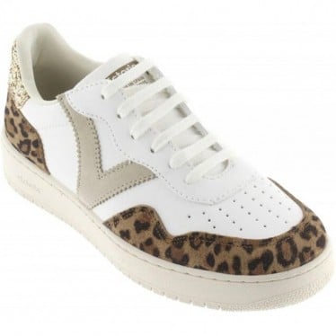 Deportiva para mujer Victoria 1258266 Madrid Serraje LEOPARDO