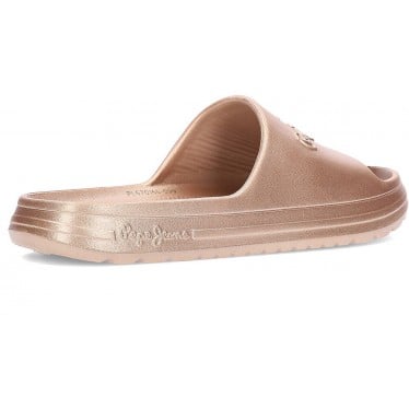 Chanclas PEPE JEANS Beach Slidemet PLS70165 GOLD
