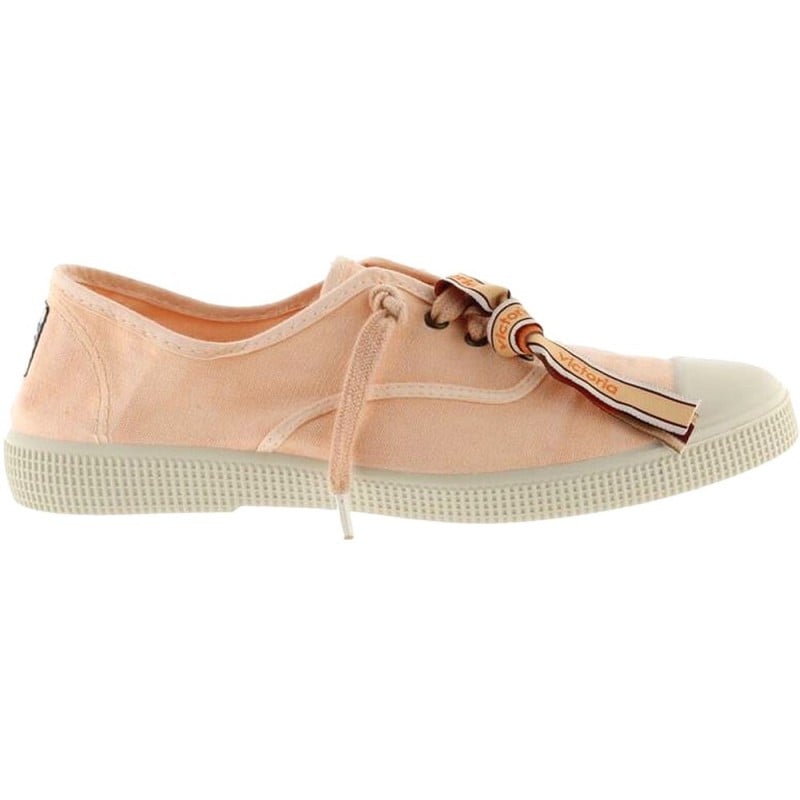 Deportiva para mujer Victoria 1661103 Inglesa Lona MELOCOTON