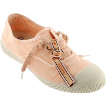 Deportiva para mujer Victoria 1661103 Inglesa Lona MELOCOTON
