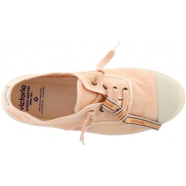Deportiva para mujer Victoria 1661103 Inglesa Lona MELOCOTON