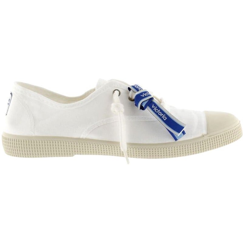 Deportiva para mujer Victoria 1661103 Inglesa Lona BLANCO