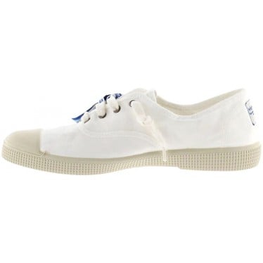 Deportiva para mujer Victoria 1661103 Inglesa Lona BLANCO