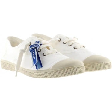 Deportiva para mujer Victoria 1661103 Inglesa Lona BLANCO