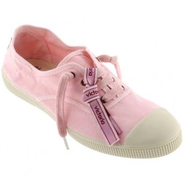 Deportiva para mujer Victoria 1661103 Inglesa Lona ROSA
