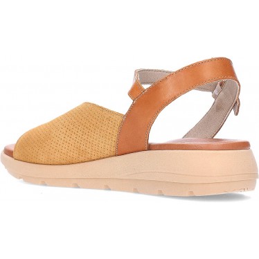 Sandalias para mujer FLUCHOS Gandia D9464 CAMEL_CUERO