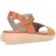 Sandalias para mujer FLUCHOS Gandia D9464 CAMEL_CUERO